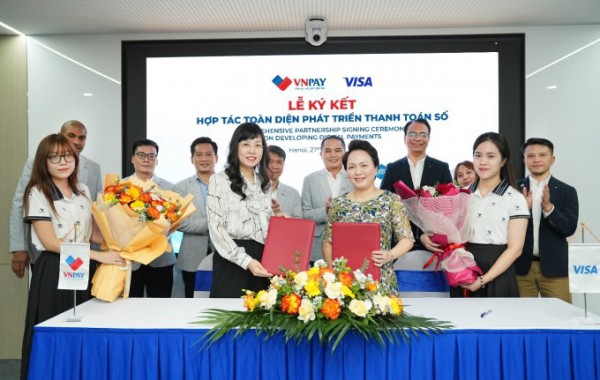 VNPAY hợp tác Visa đẩy mạnh thanh toán không tiếp xúc